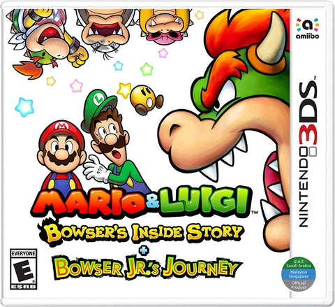 Mario & Luigi Bowsers Inside Story + Bowser Jr Journey World Edition 3DS New