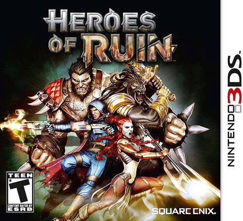 Heroes Of Ruin 3DS Used Cartridge Only