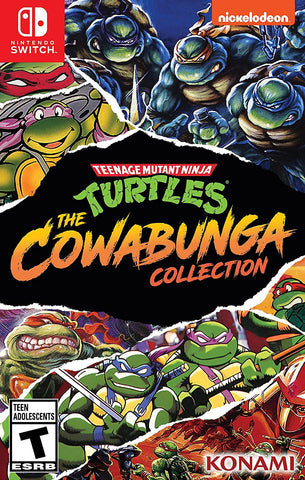 Teenage Mutant Ninja Turtles The Cowabunga Collection Switch New