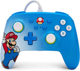 Switch Controller Wired Power A Mario Pop Art New