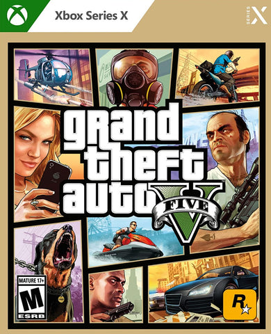 Grand Theft Auto V Xbox Series X New