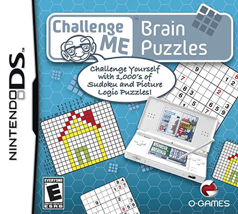 Challenge Me Brain Puzzles DS Used