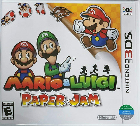 Mario & Luigi Paper Jam World Edition 3DS New
