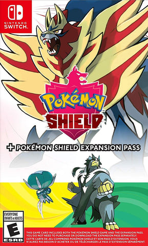 Pokemon Shield And Expansion Pass Switch Used