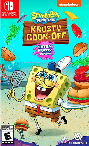 Spongebob Krusty Cookoff Extra Krusty Edition Switch Used