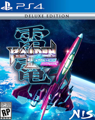 Raiden III X Mikado Maniax Deluxe Edition PS4 New