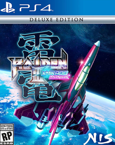 Raiden III X Mikado Maniax Deluxe Edition PS4 Used