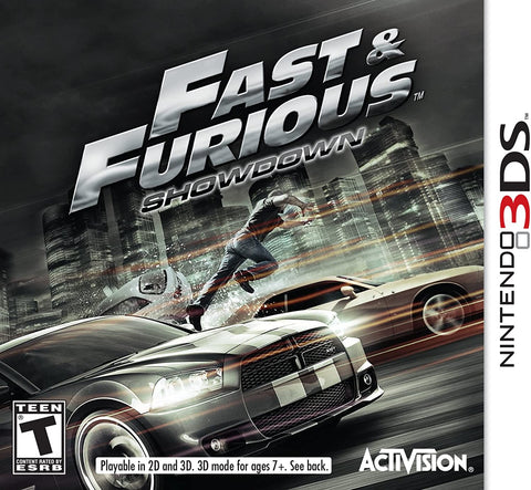 Fast And The Furious Showdown 3DS Used Cartridge Only