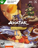 Avatar The Last Airbender Quest For Balance Xbox Series X Xbox One New