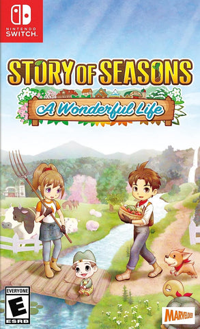 Story Of Seasons A Wonderful Life Switch New