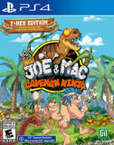 New Joe & Mac Caveman Ninja T-Rex Edition PS4 Used