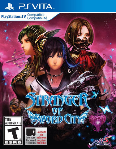 Stranger Of Sword City Vita Used Cartridge Only