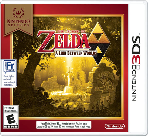 Zelda A Link Between Worlds Nintendo Selects 3DS Used