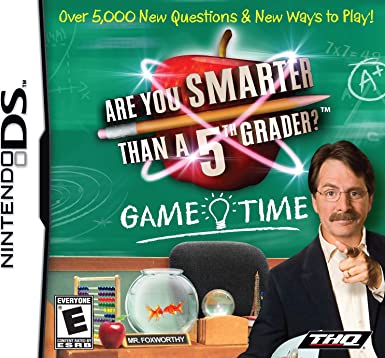 Are You Smarter Than A 5th Grader Gametime DS Used Cartridge Only