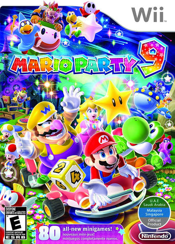 Mario Party 9 World Edition Wii New