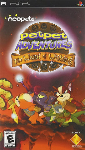 Neopets Petpet Adventures The Wand Of Wishing PSP Used
