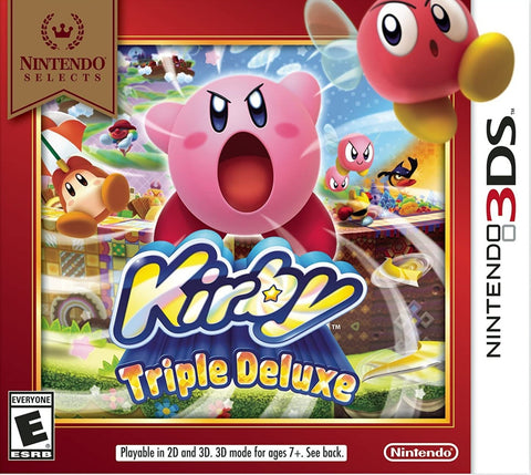 Kirby Triple Deluxe Nintendo Selects 3DS New