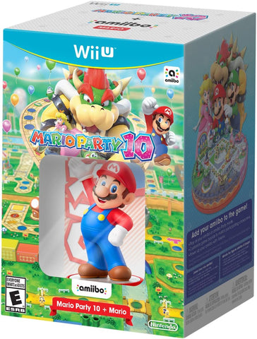 Mario Party 10 With Super Mario Amiibo Wii U Used
