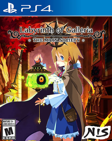 Labyrinth Of Galleria The Moon Society PS4 New