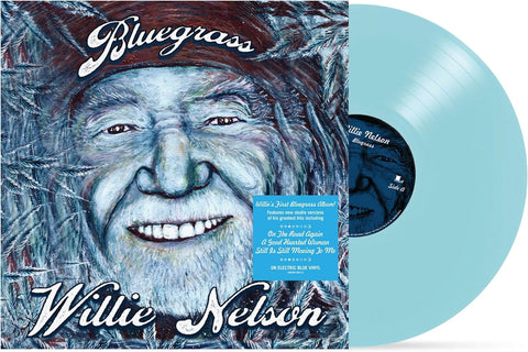 Willie Nelson - Bluegrass Album (Electric Blue) Vinyl New