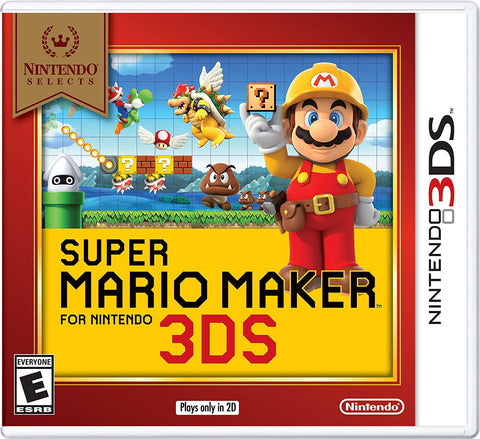 Super Mario Maker Nintendo Selects 3DS New