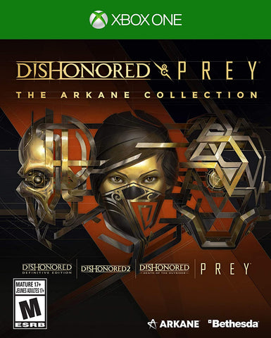 Dishonored And Prey The Arkane Collection Xbox One New