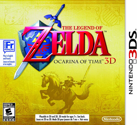 Zelda Ocarina Of Time 3D 3DS Used