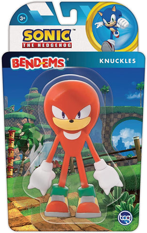 Sonic Bend-Ems Knuckles New