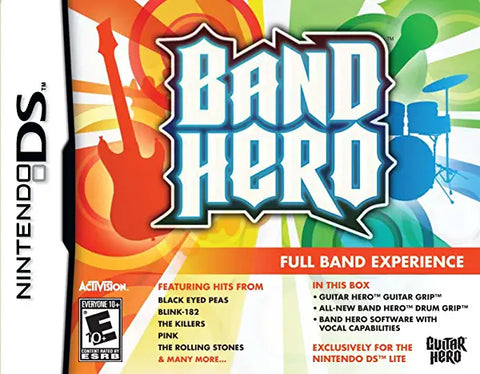 Band Hero Game Only Instrument Required DS Used Cartridge Only