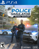 Police Simulator Patrol Officers PS4 New