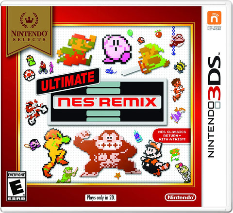 Ultimate Nes Remix Nintendo Selects 3DS Used