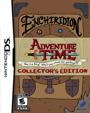 Adventure Time Hey Ice King Whyd You Steal Our Garbage Collectors Edition DS Used