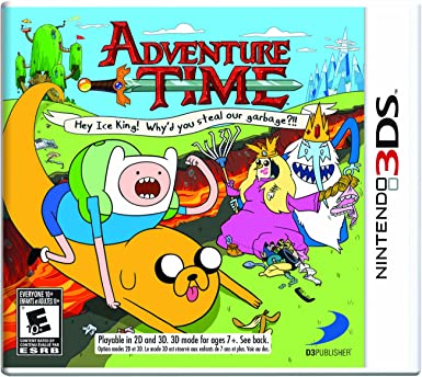 Adventure Time Hey Ice King Whyd You Steal Our Garbage DS Used Cartridge Only