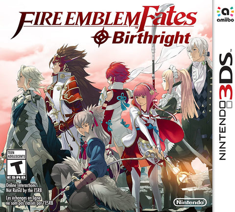 Fire Emblem Fates Birthright North American Edition 3DS Used
