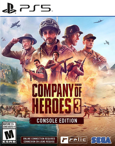 Company Of Heroes 3 Console Launch Edition Internet Required PS5 New