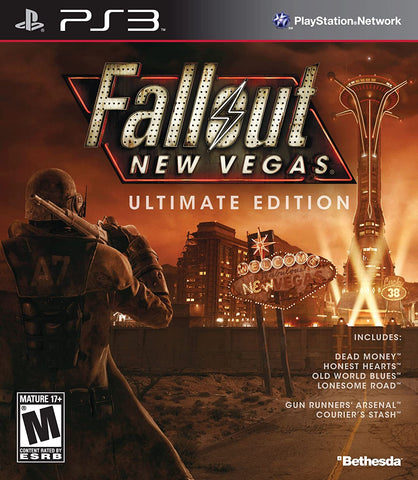 Fallout New Vegas Ultimate Edition DLC On Disc PS3 Used