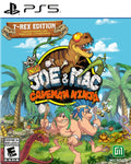 New Joe & Mac Caveman Ninja T-Rex Edition PS5 New