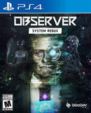 Observer System Redux PS4 New