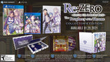 Re Zero The Prophecy Of Thrones Collectors Edition PS4 New