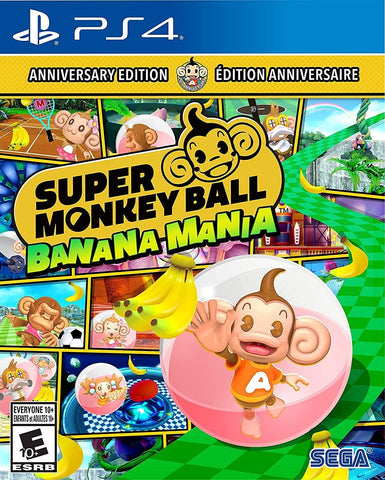 Super Monkey Ball Banana Mania Anniversary Launch Edition PS4 New