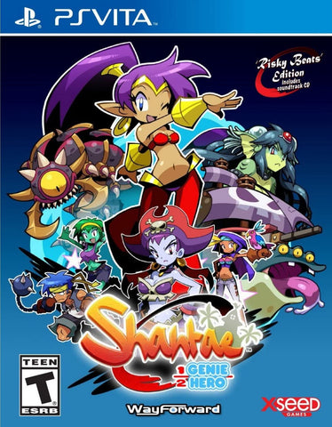Shantae Half Genie Hero Risky Beats Edition Vita New