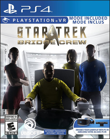 Star Trek Bridge Crew VR Required PS4 Used