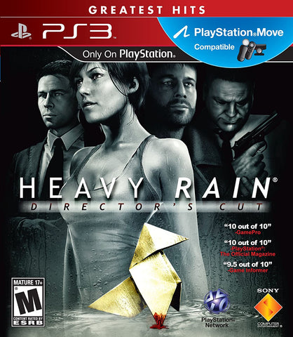 Heavy Rain Directors Cut DLC On Disc PS3 Used