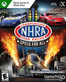 NHRA Championship Drag Racing Speed For All Xbox Series X Xbox One Used