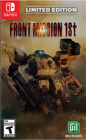 Front Mission 1st Limited Edition Switch Used