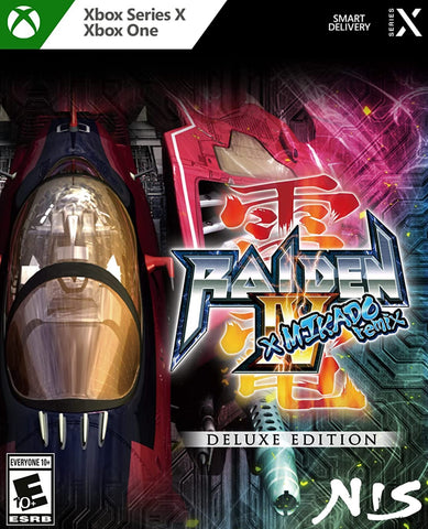 Raiden IV X Mikado Remix Deluxe Edition Xbox Series X Xbox One New