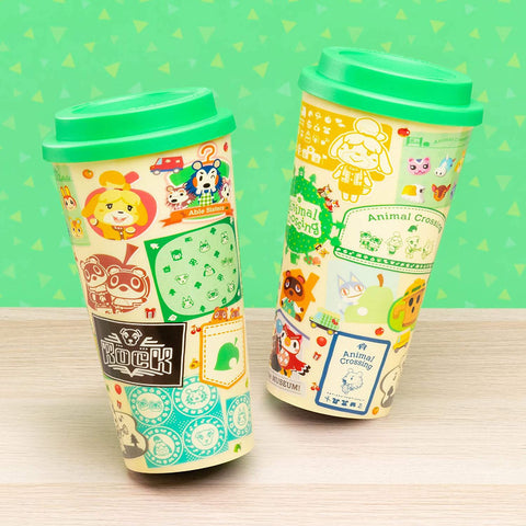 Animal Crossing Characters Travel Mug New