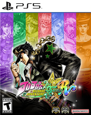 Jo Jo's Bizarre Adventure All Star Battle R PS5 New