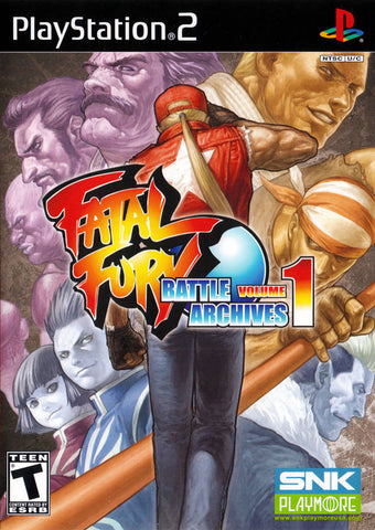 Fatal Fury Battle Archives volume 1 PS2 Used