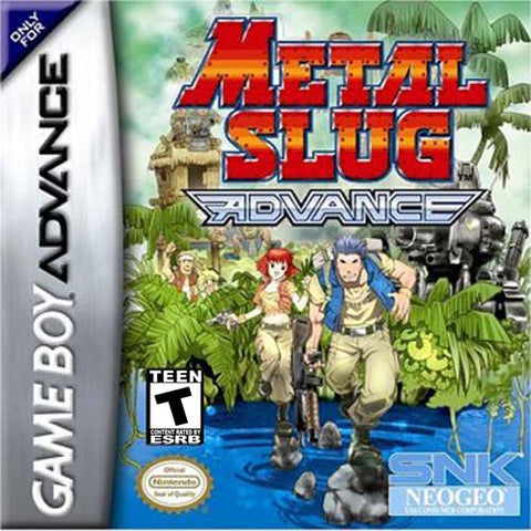 Metal Slug Advance Gameboy Advance Used Cartridge Only